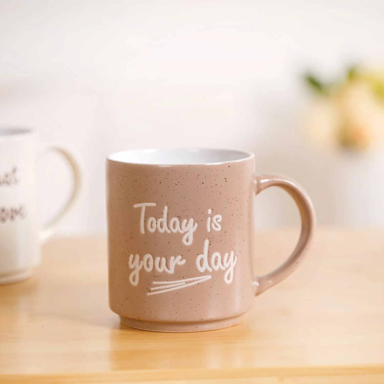 Daily Motivation Quotes Stackable Mugs Set Of 4 280ml - Image 8