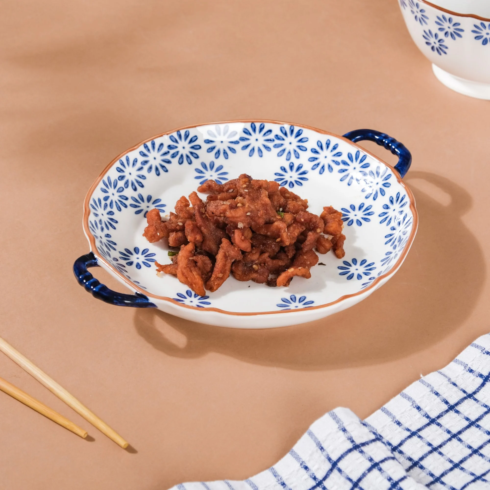 Daisy Dish with Handles - Image 3