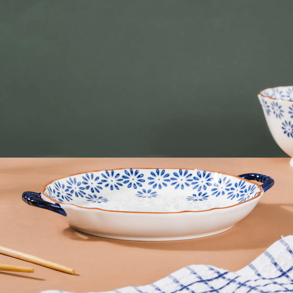 Daisy Dish with Handles - Image 7