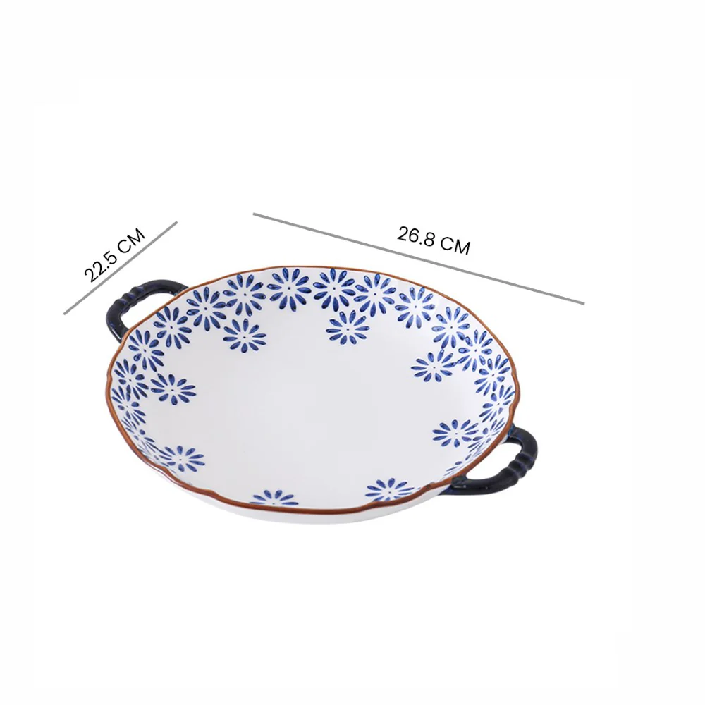 Daisy Dish with Handles - Image 8