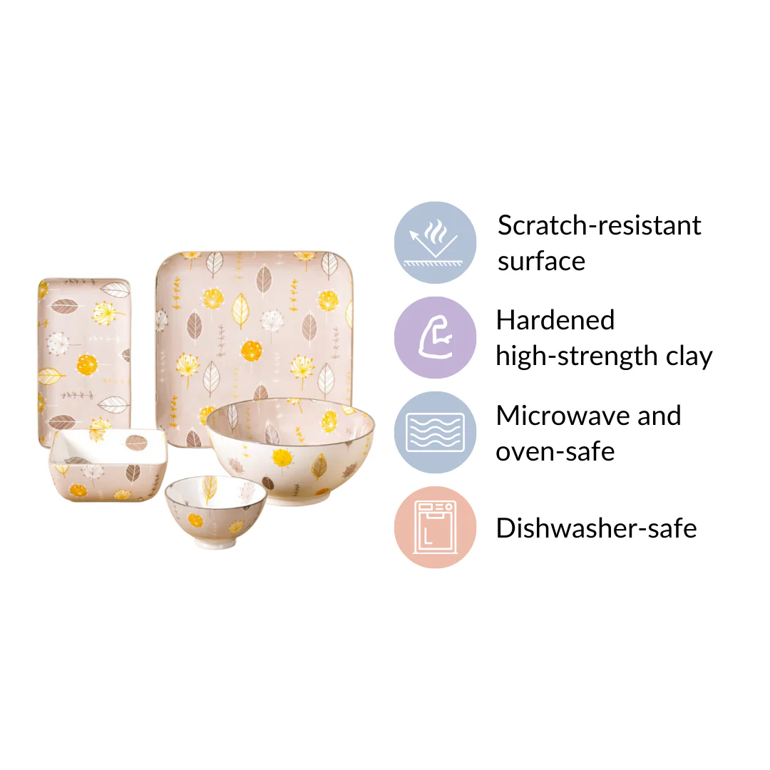 Dandelion 26 Piece Dinnerware For 6 - Image 12