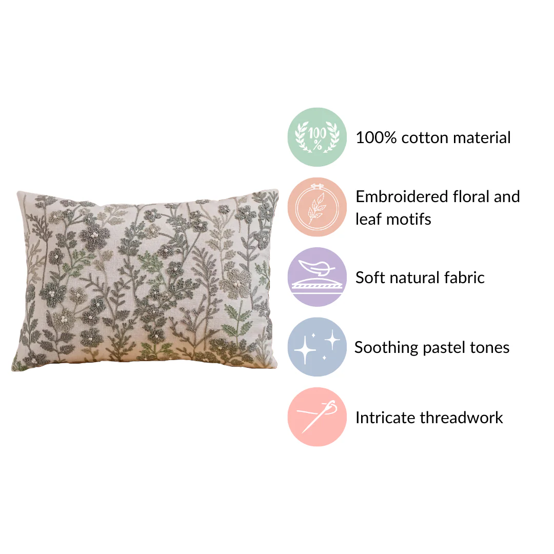 Decorative Rectangle Cushion Cover 20x14 Inch - Image 4