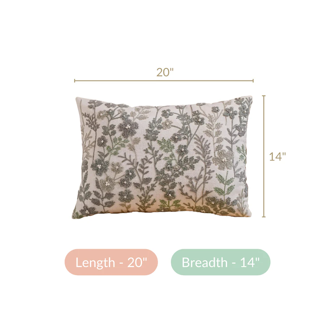 Decorative Rectangle Cushion Cover 20x14 Inch - Image 6