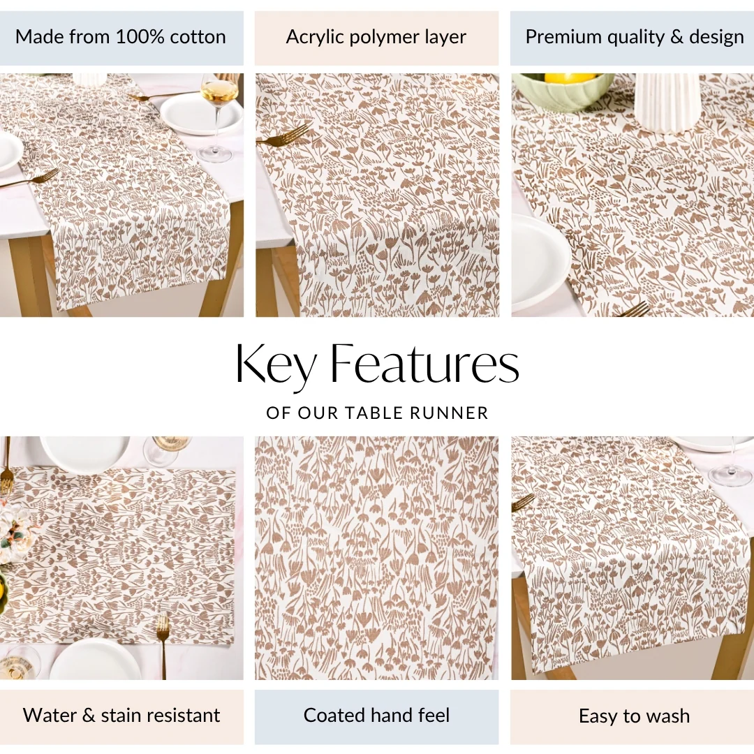 Desert Dusk 8 Seater Table Runner 264x35cm - Image 4