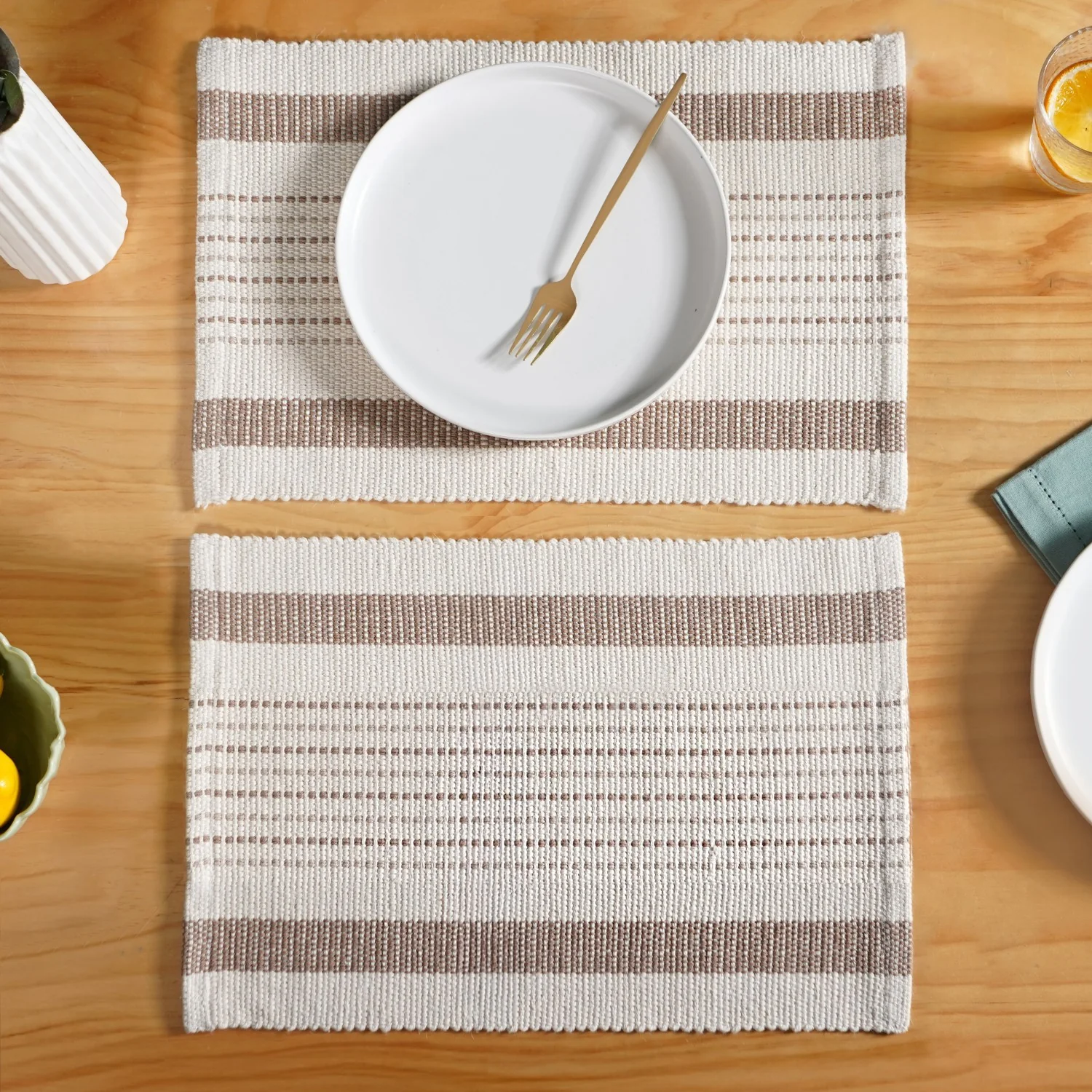 Dune Weave Placemat Set Of 6 - Image 2