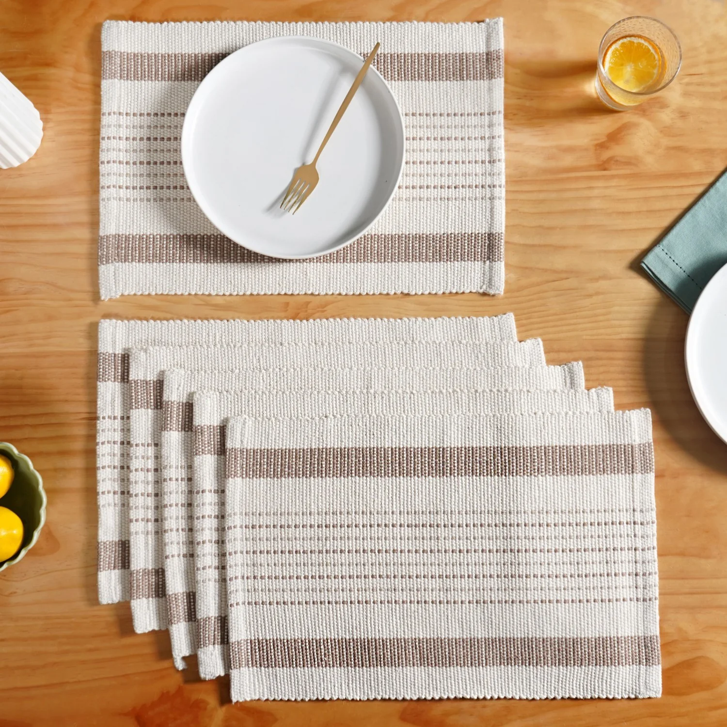 Dune Weave Placemat Set Of 6 - Image 8