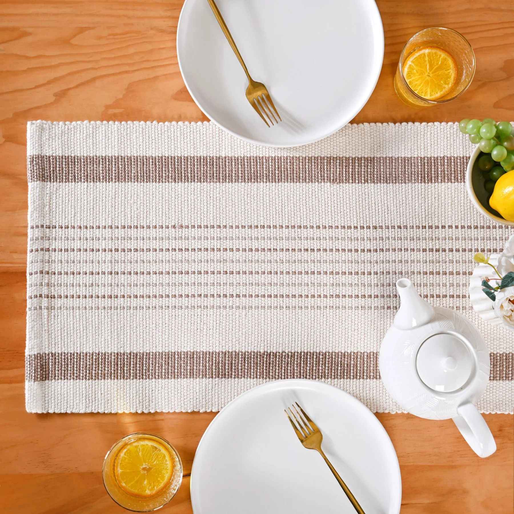 Dune Weave Table Runner 180x33cm - Image 2