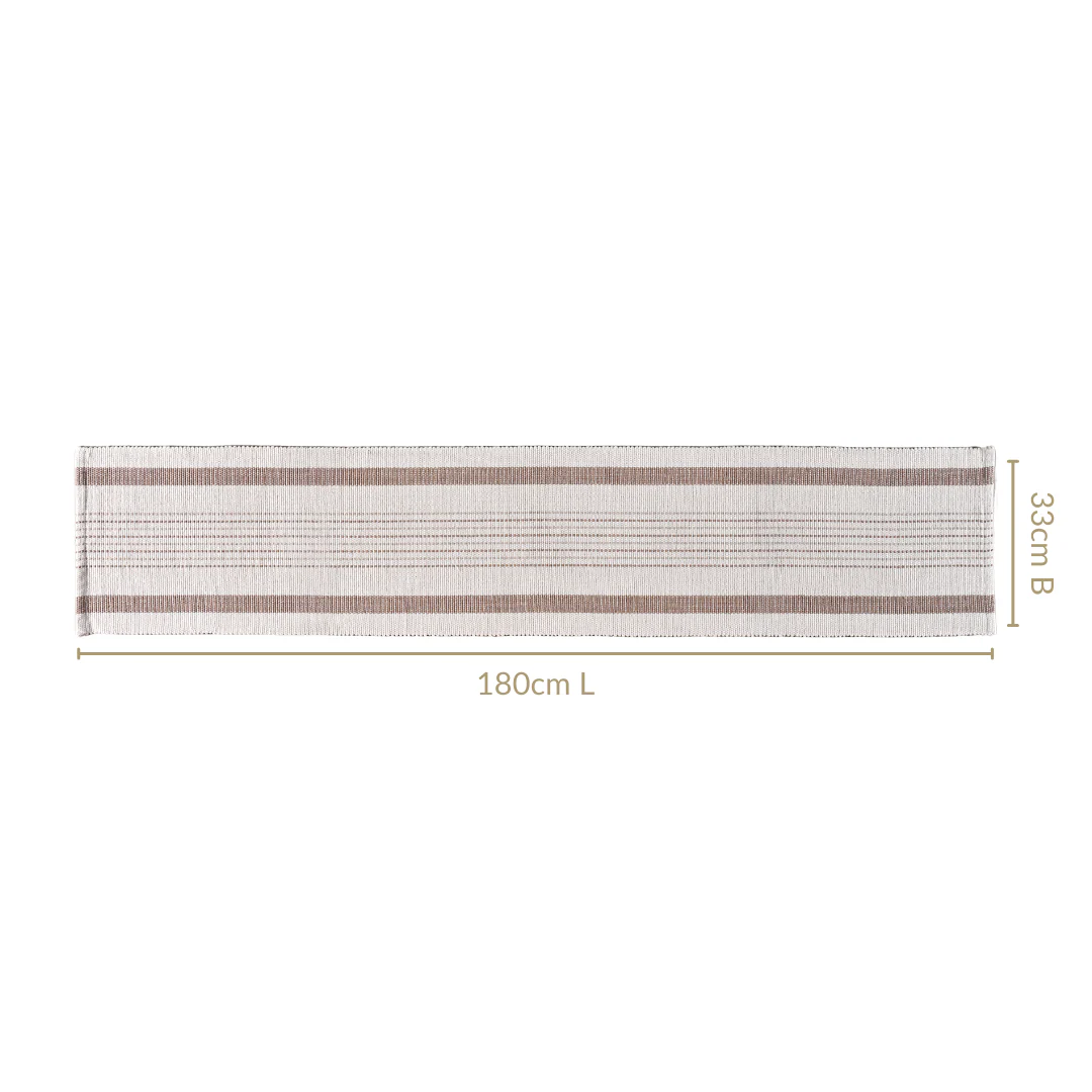 Dune Weave Table Runner 180x33cm - Image 3