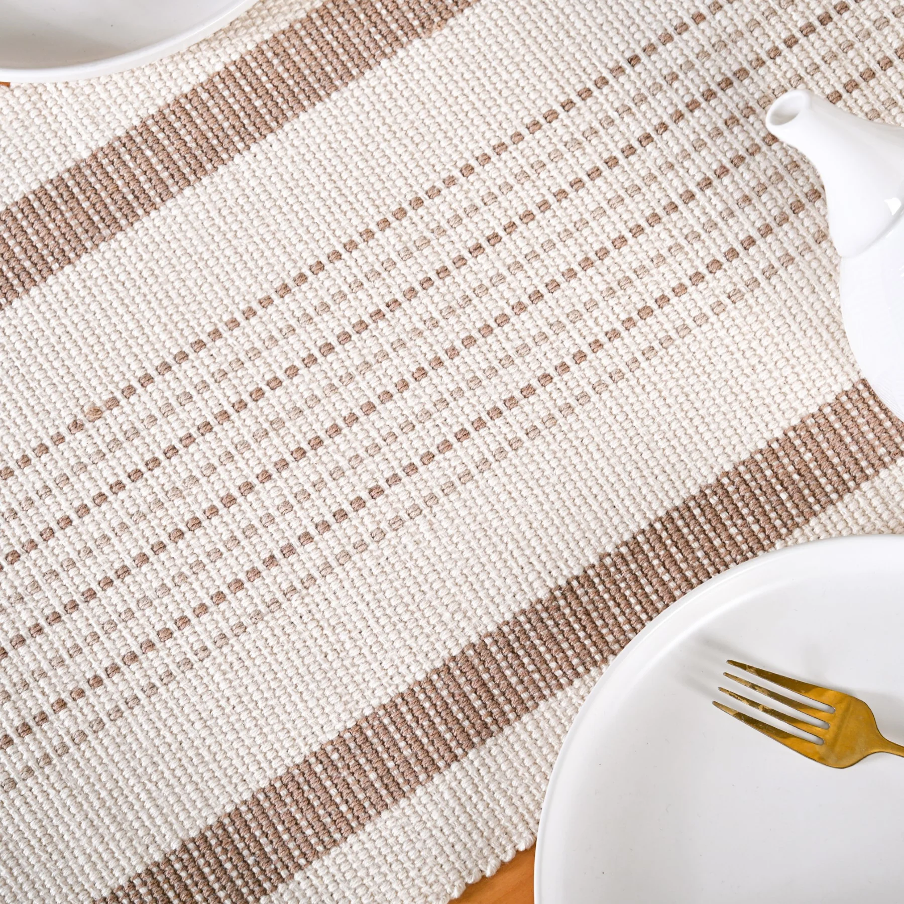 Dune Weave Table Runner 180x33cm - Image 5