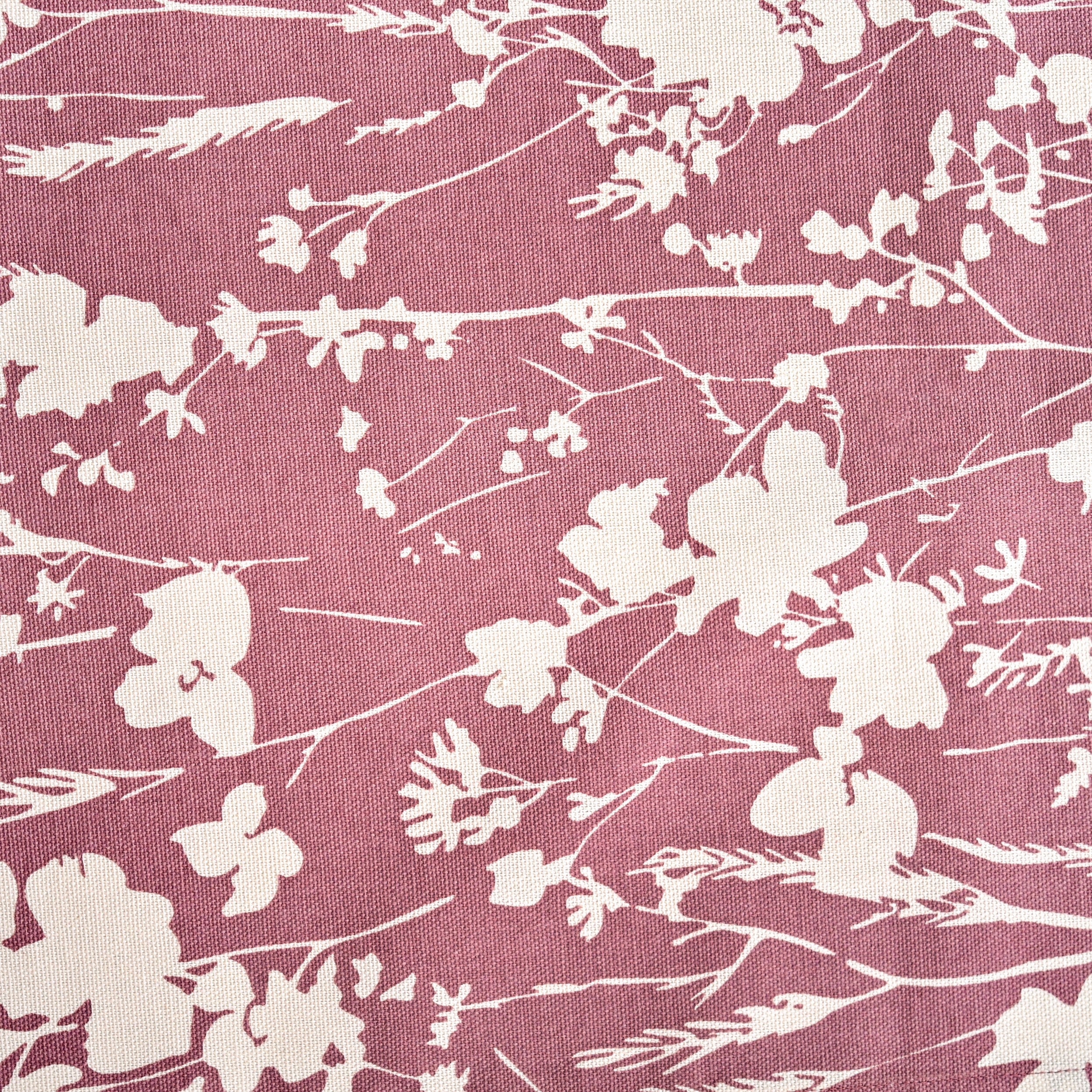 Dusty Mauve 8 Seater Cotton Water Resistant Runner 264x35cm - Image 2