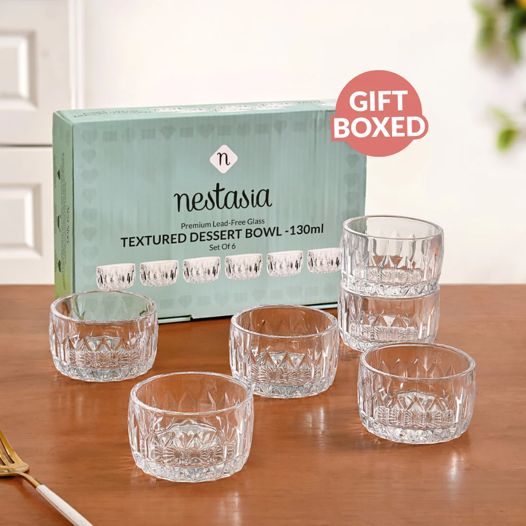 Embossed Side Bowl Set Of 6 160ml - Image 7