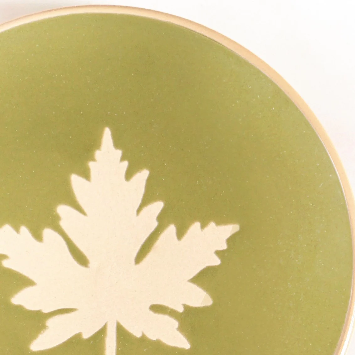 Fern Ceramic Dessert Plate Set Of 4 15cm - Image 6