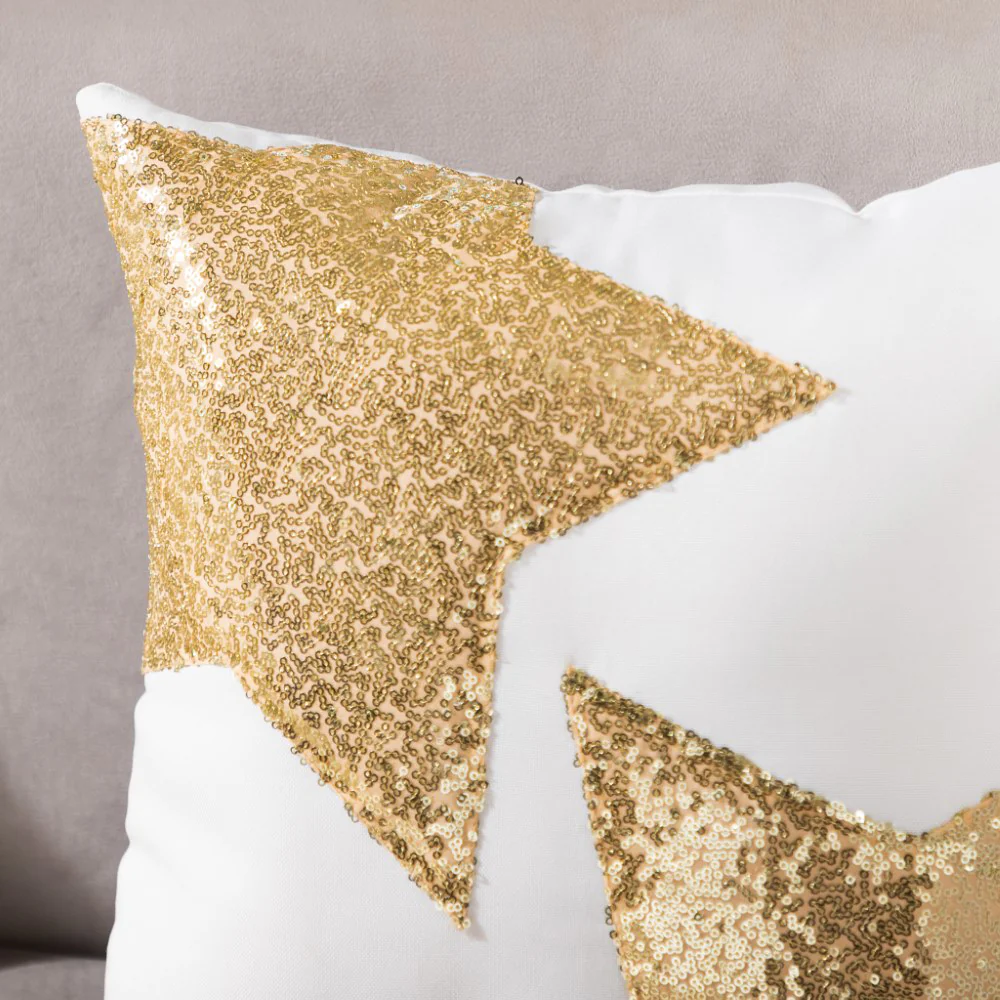 Festive Celestial Cushion Cover Set Of 2 16x16 Inch - Image 7