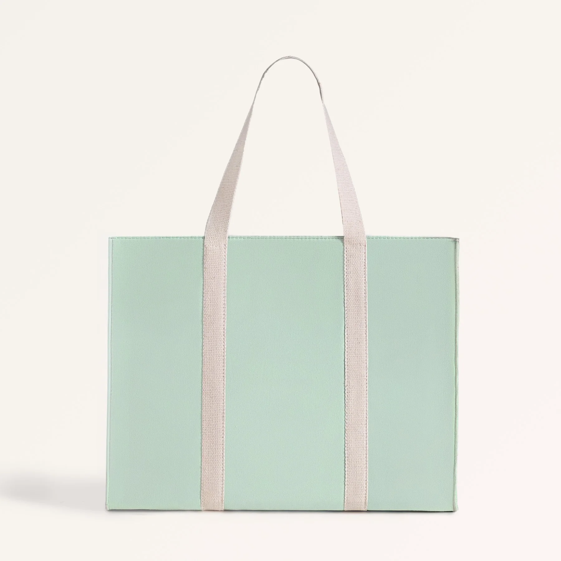 Floracore Canvas Tote Bag Mint - Image 8