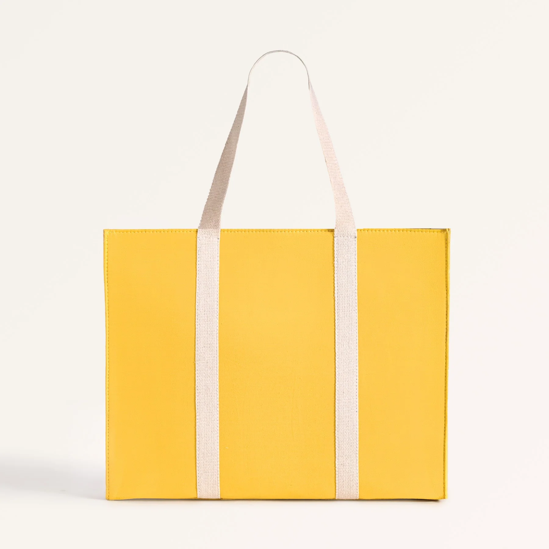 Floracore Canvas Tote Bag Yellow - Image 8