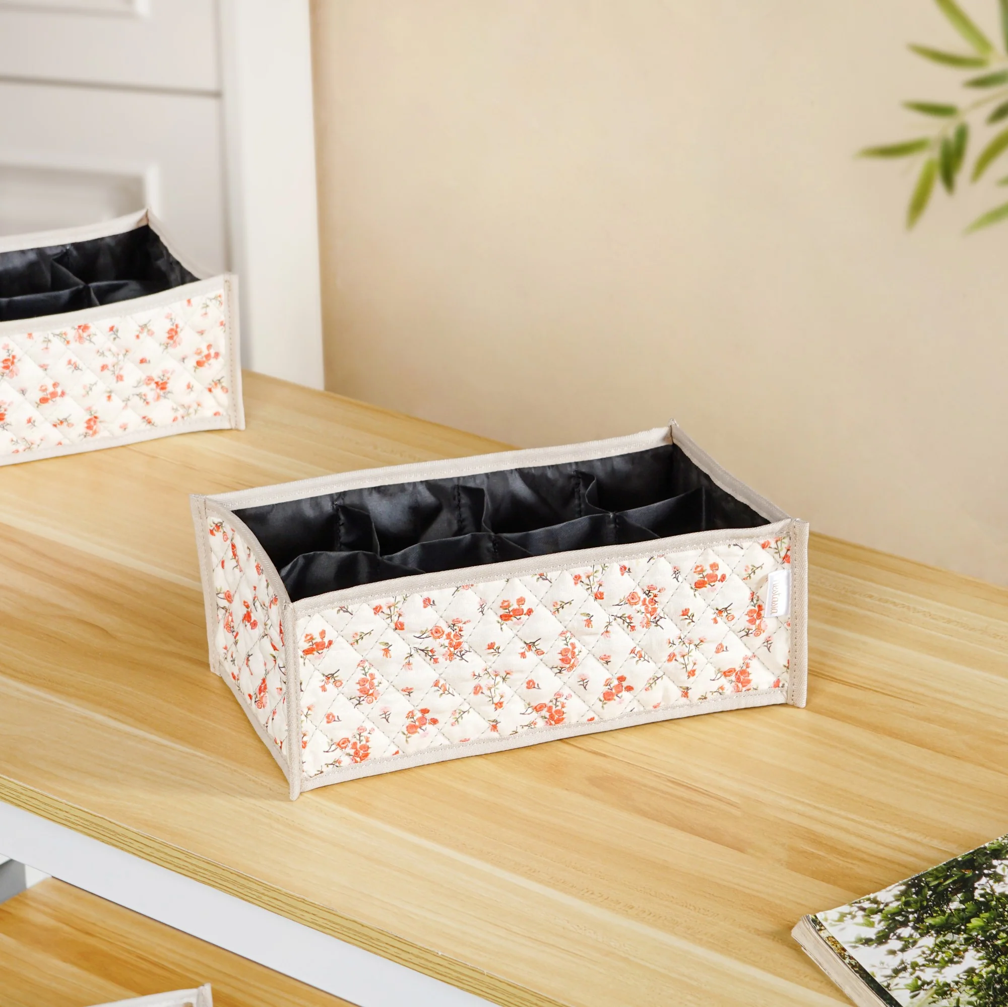 FloraFold Wardrobe Organizer Set Of 2 Coral - Image 7