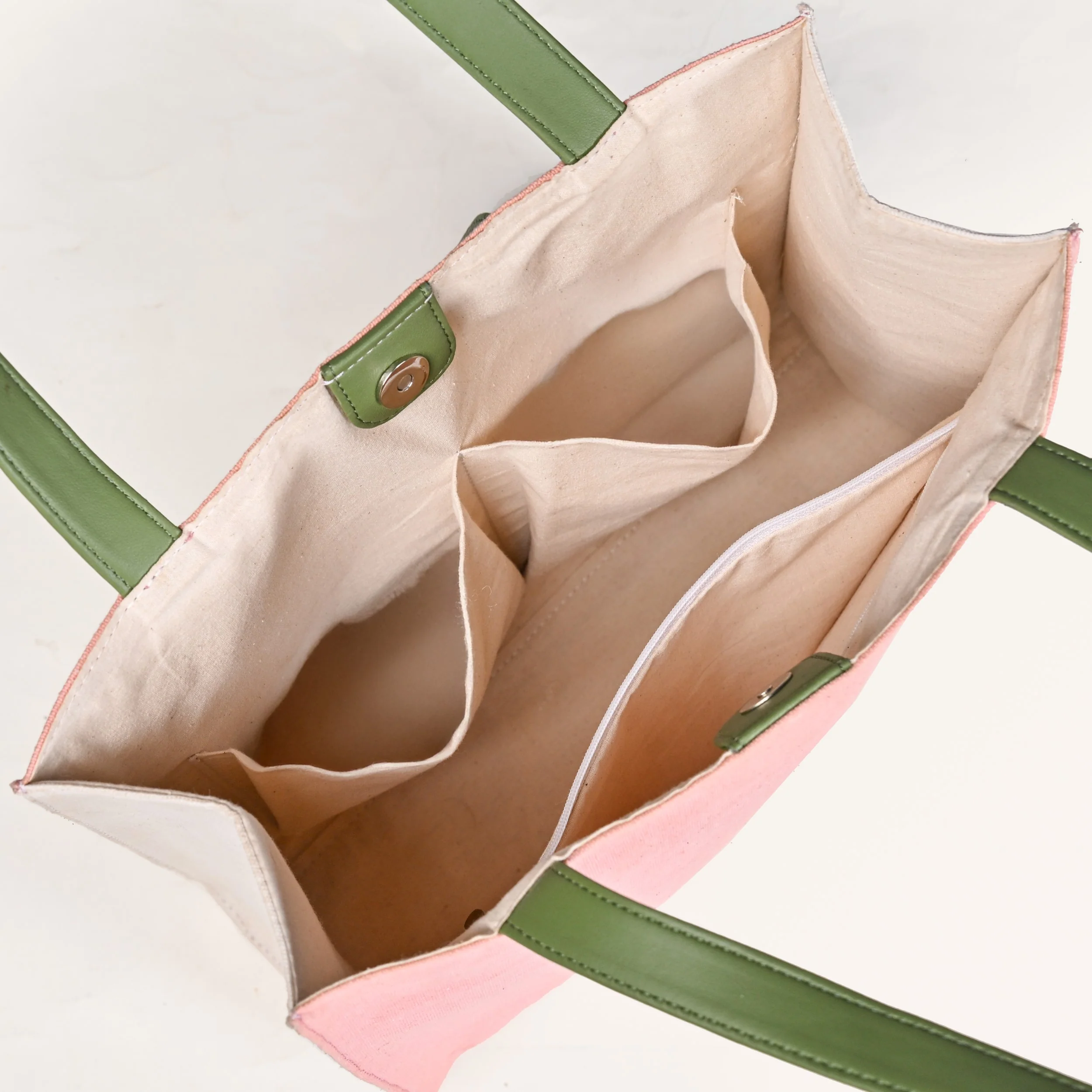 Floral Canvas Tote Bag - Image 8