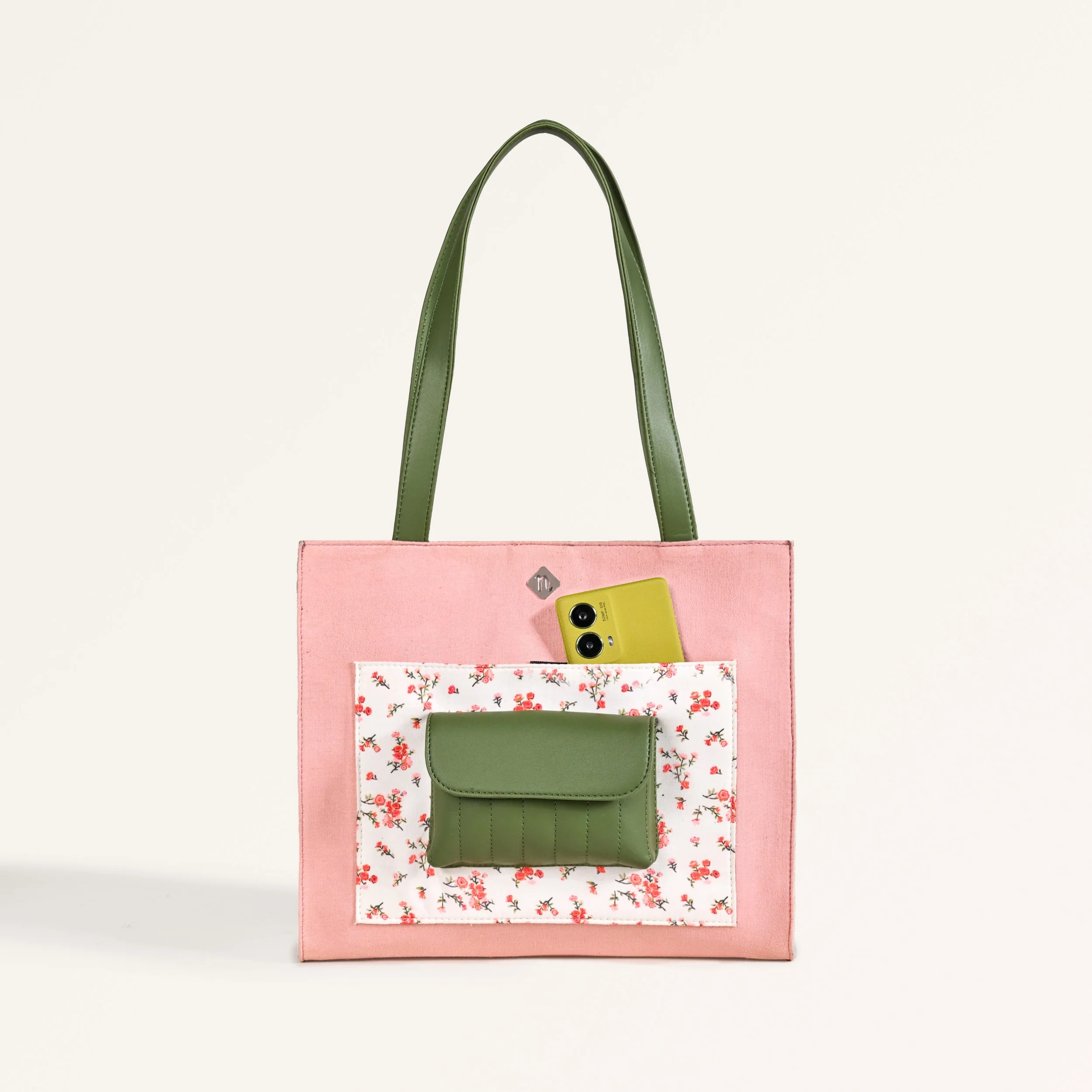 Floral Canvas Tote Bag - Image 9