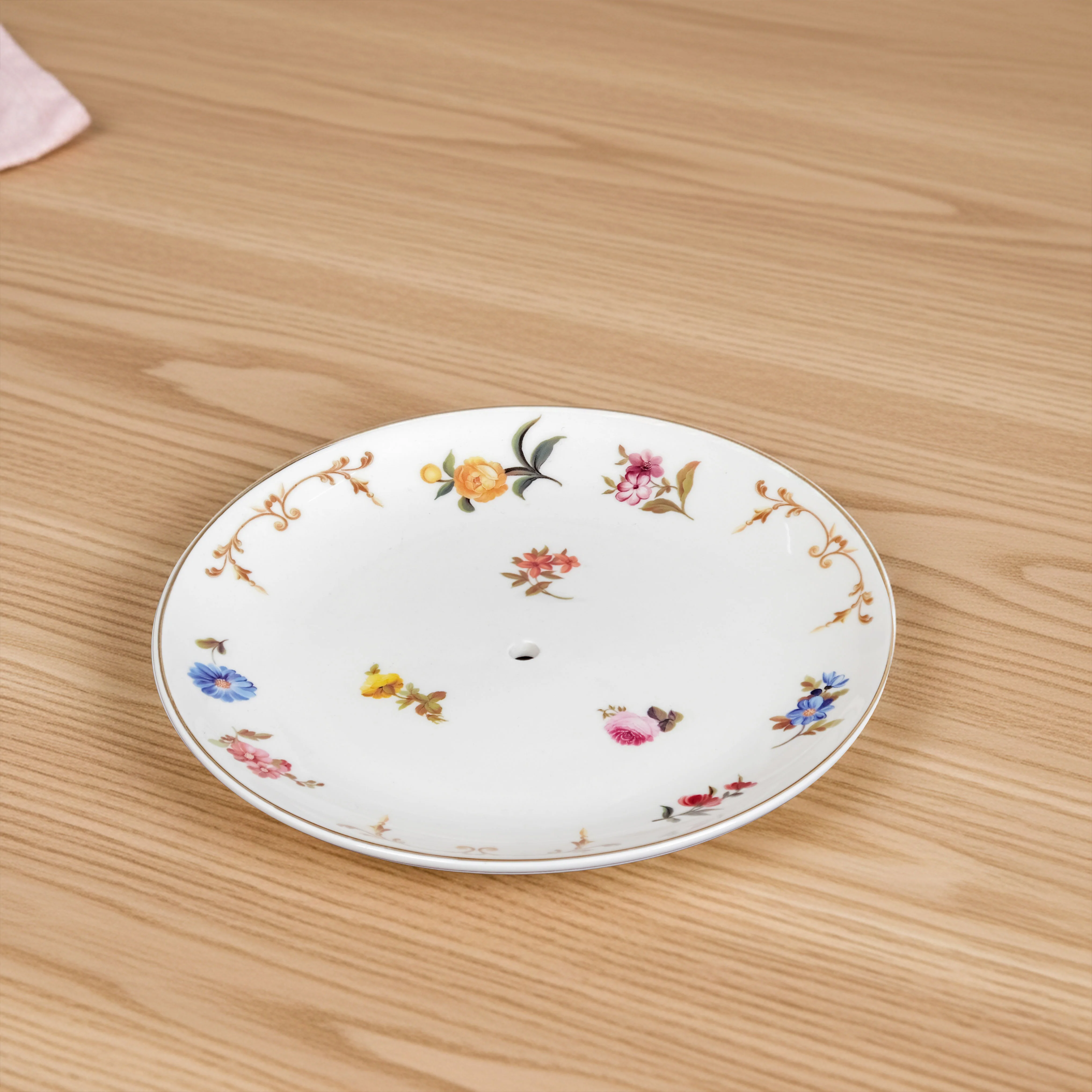 Floral Ceramic Two Tier Cupcake Stand - Image 5