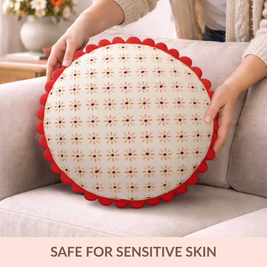 Bloom Era Gaillardia Cotton Cushion Cover 43cm - Image 5