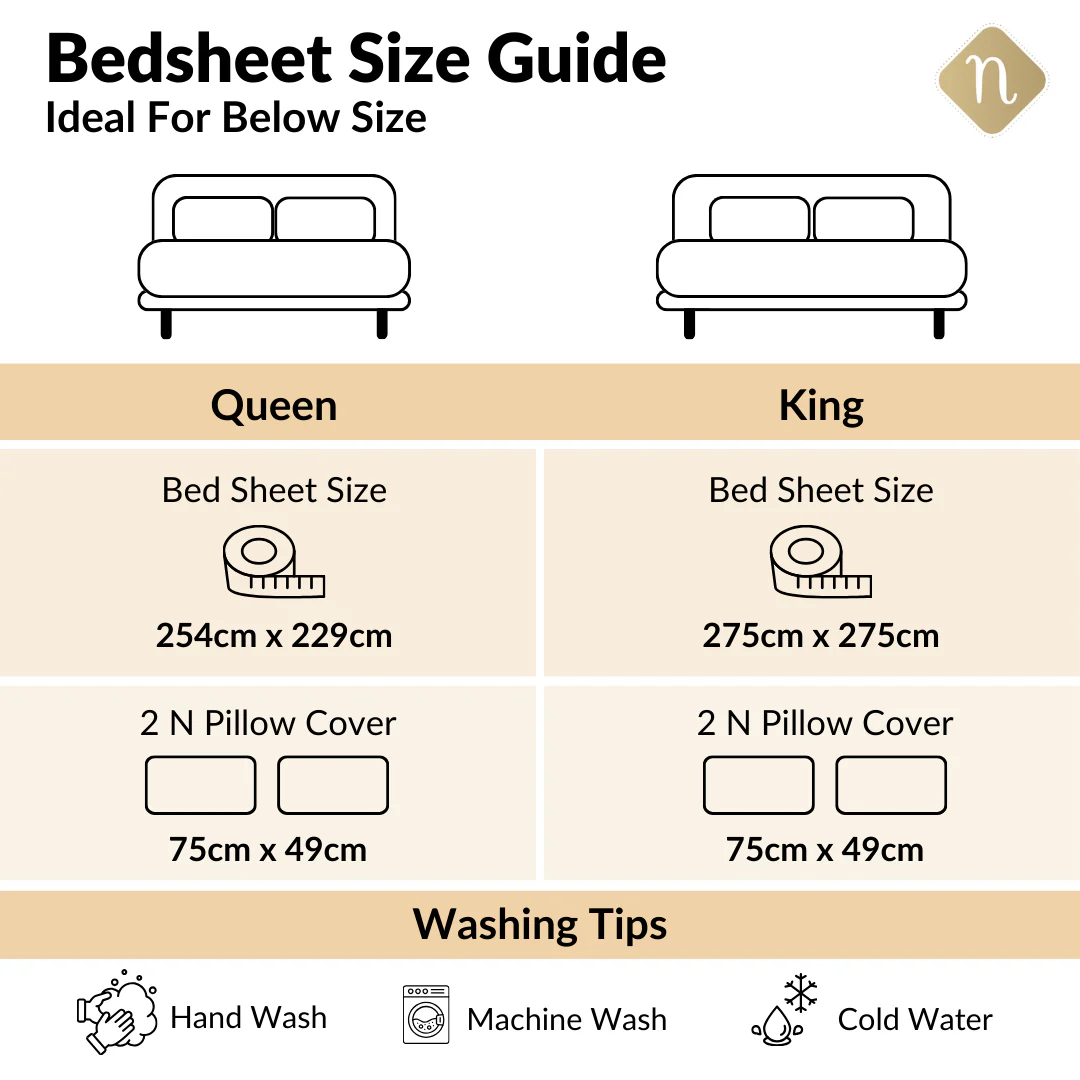 Floral Retreat Queen Size Cotton Bedding Set 254x229cm - Image 5