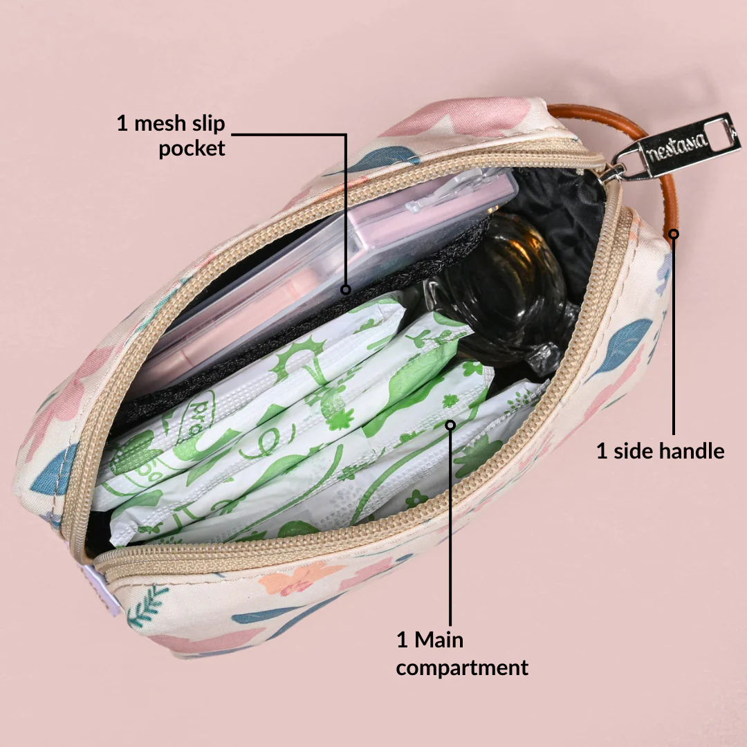 Floral Travel Toiletry Kit Bag Set Of 2 - Image 6
