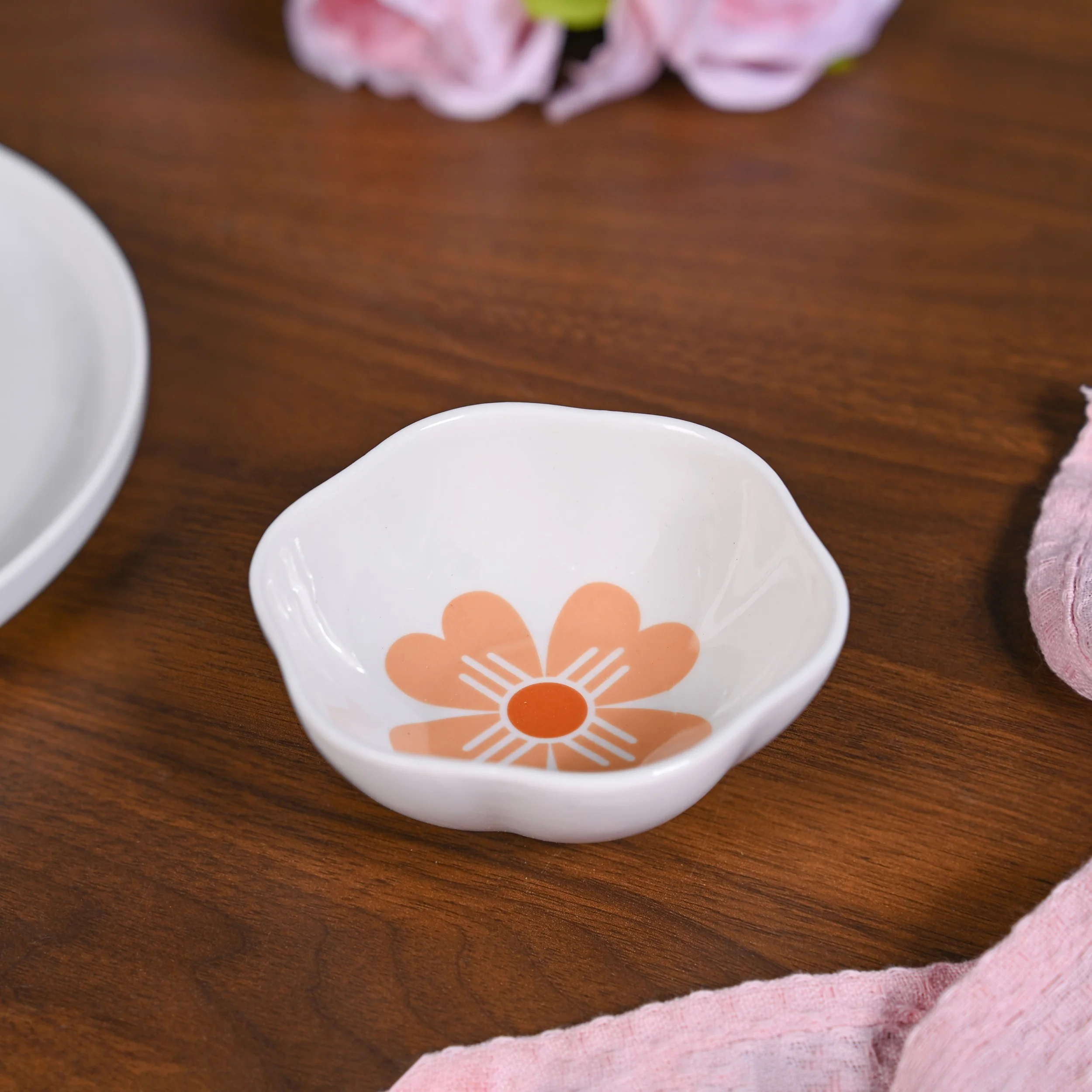 Flower Leaf Snack Platter Set - Image 7