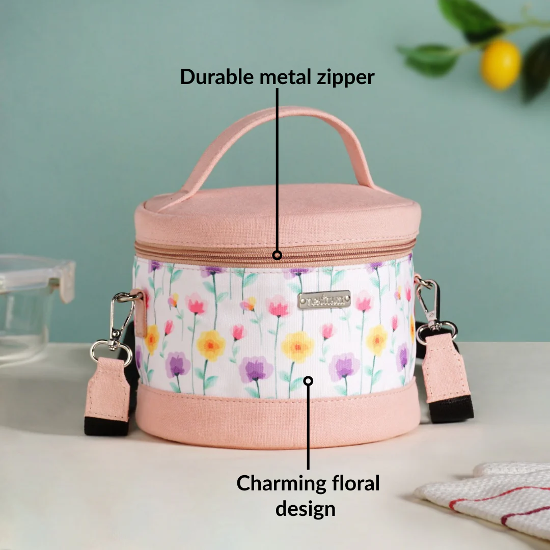 Flowercore Insulated Lunch Bag For Women - Image 3