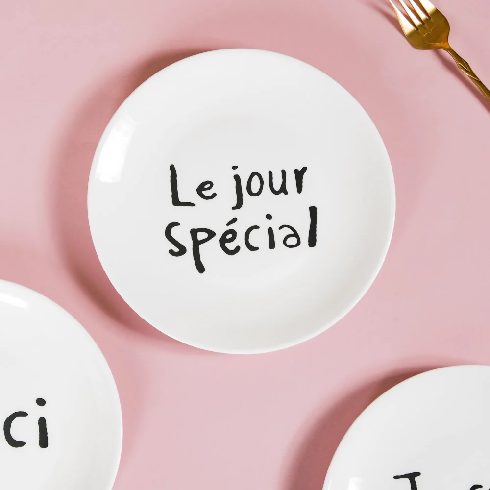 French Plates Set of 4 - Image 6