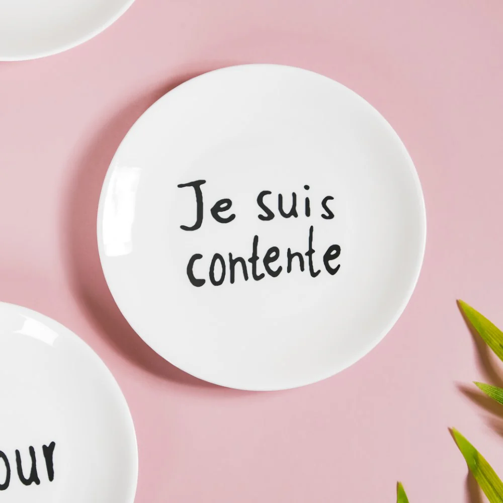 French Plates Set of 4 - Image 7