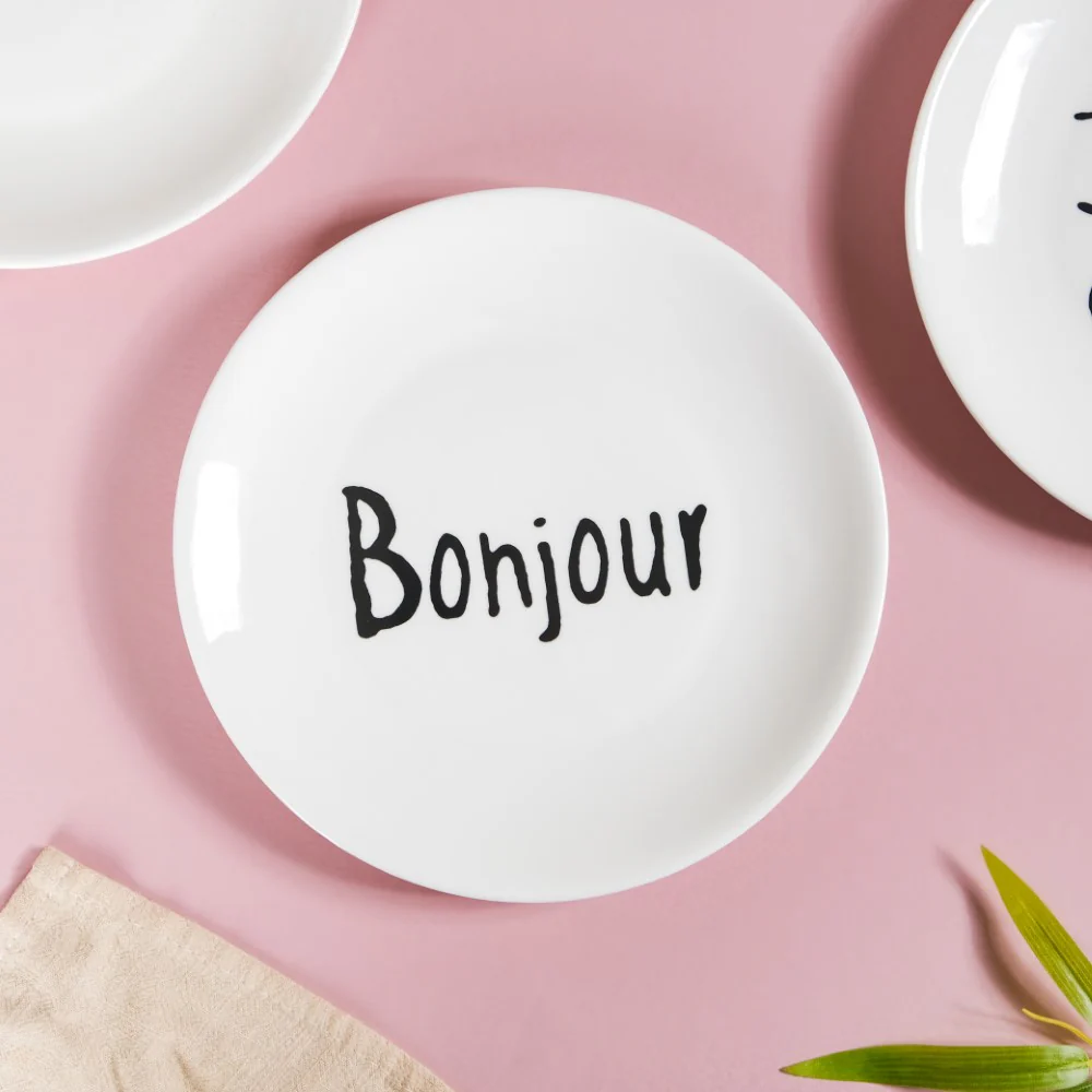 French Plates Set of 4 - Image 8