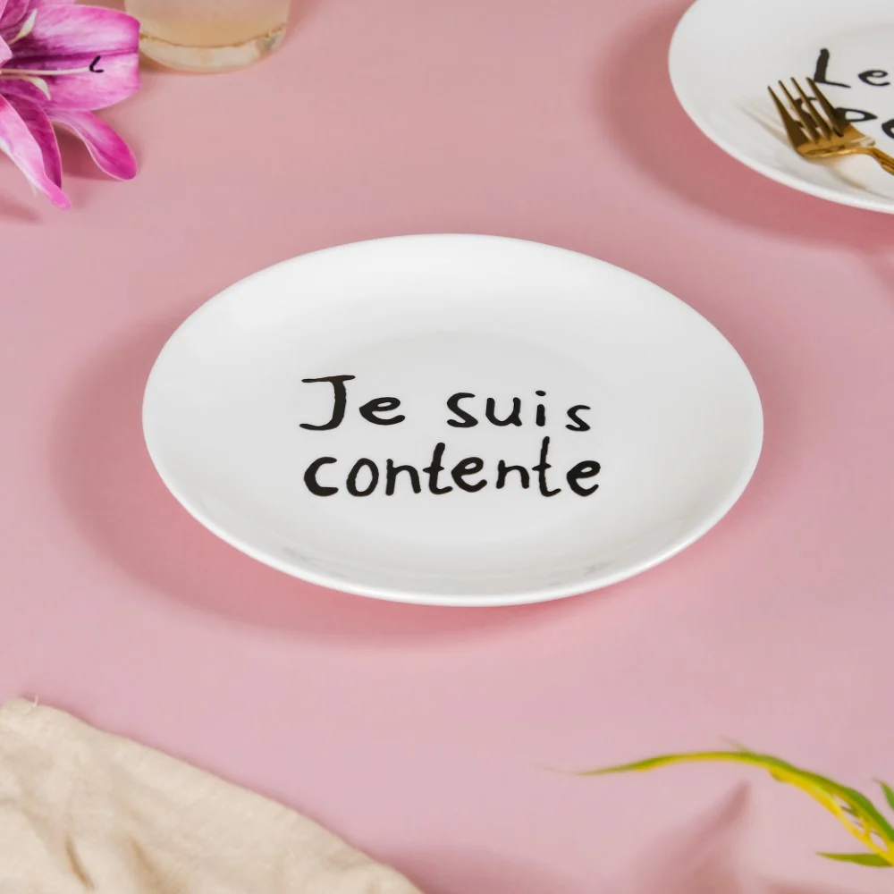 French Plates Set of 4 - Image 9