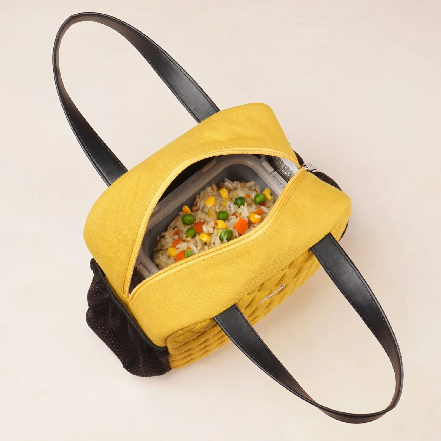 Freshpack Insulated Lunch Tote Yellow - Image 7