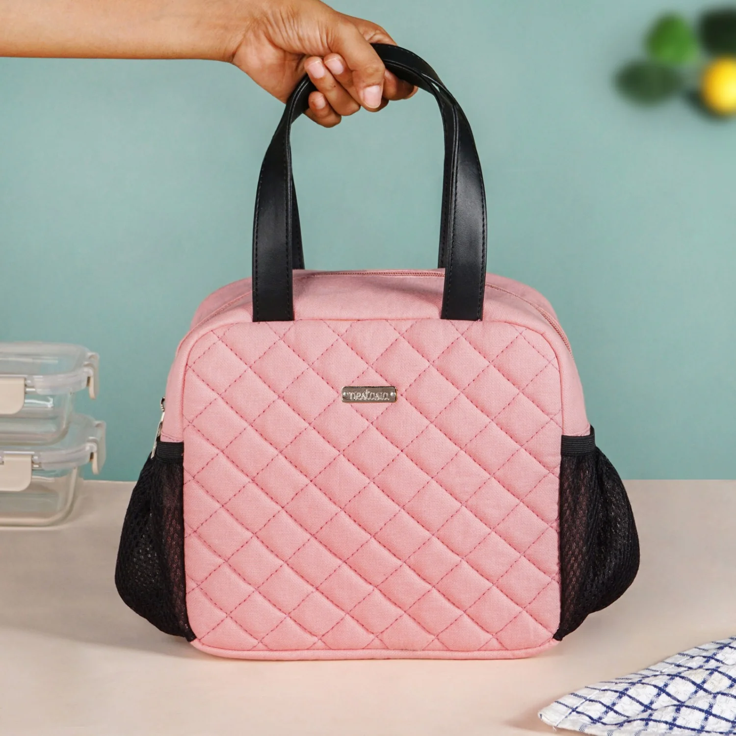Freshpack Thermal Lunch Bag Pink - Image 2