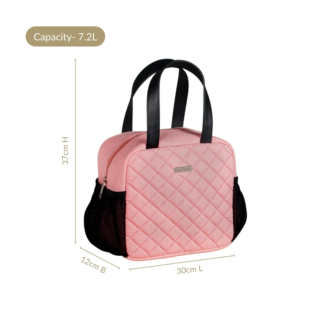 Freshpack Thermal Lunch Bag Pink - Image 3