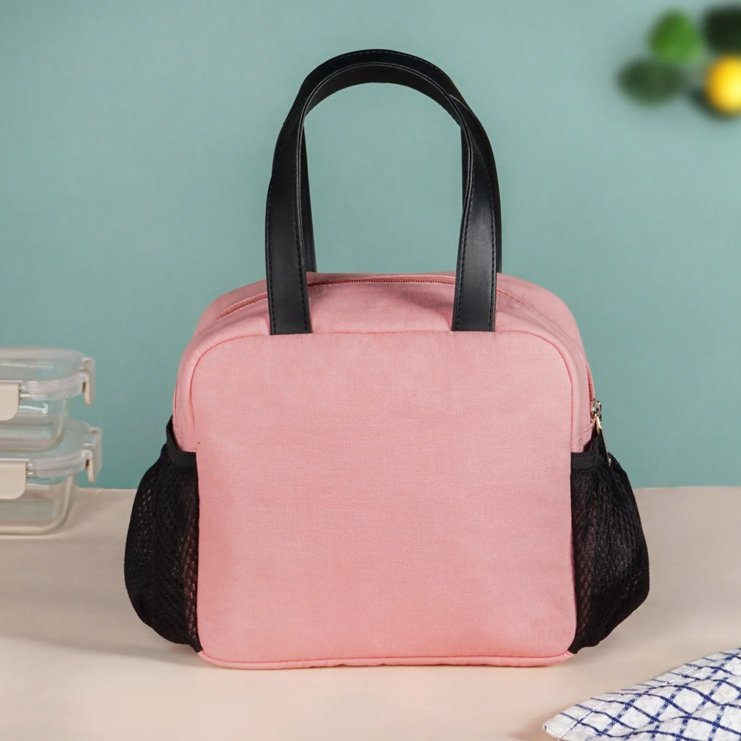 Freshpack Thermal Lunch Bag Pink - Image 9