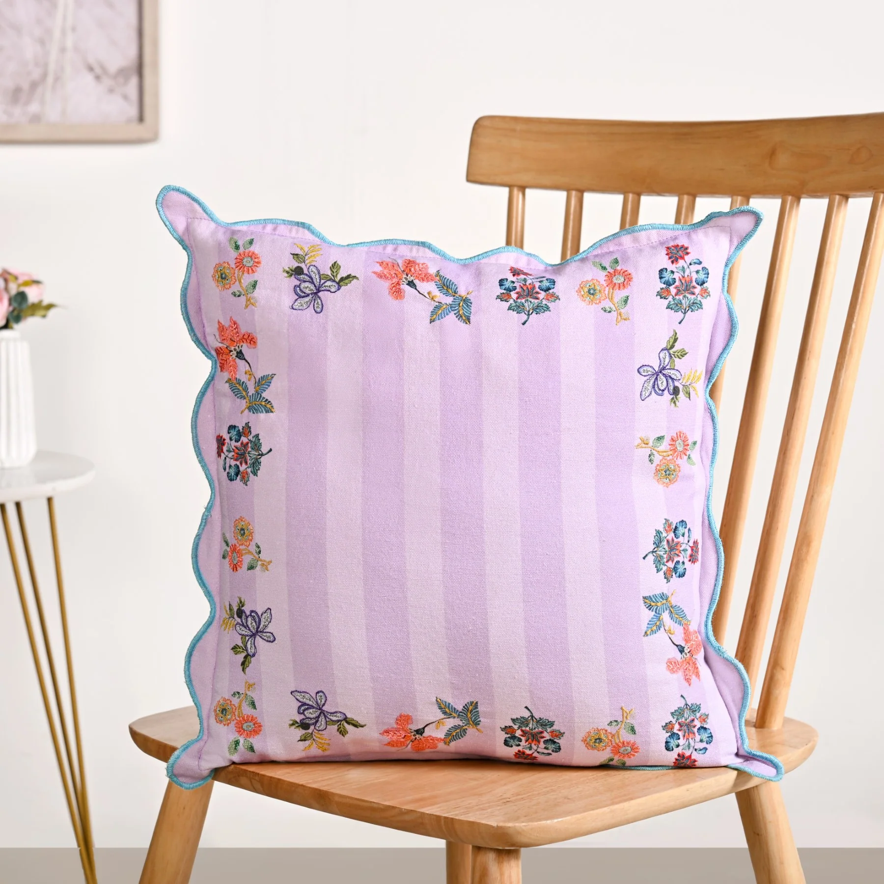 Bloom Era Cotton Cushion Cover 45x45cm - Image 6