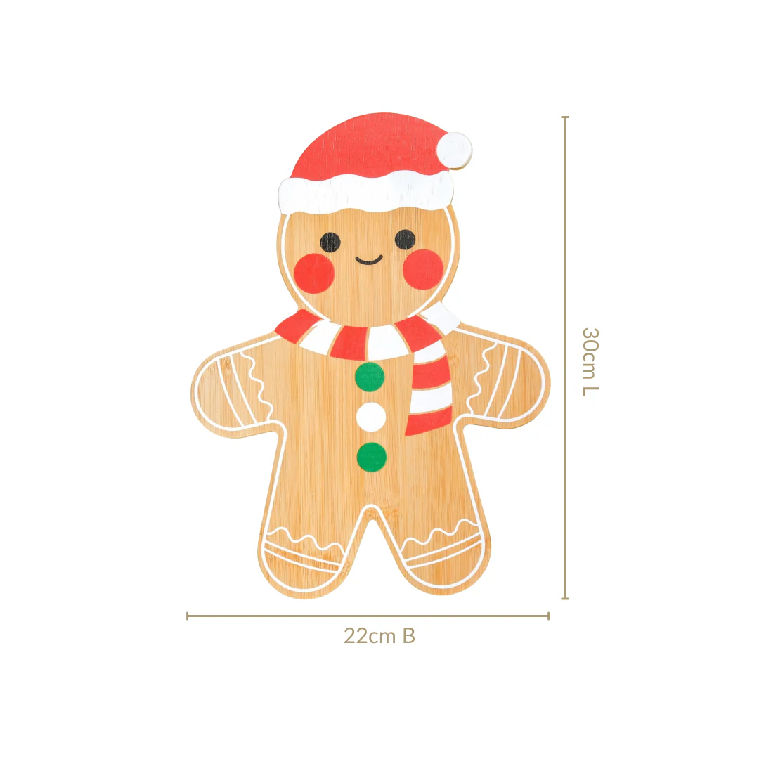 Gingerbread Man Serving Platter 30x22cm - Image 4