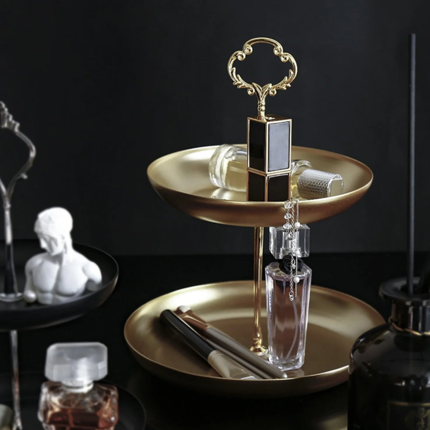 Gold Jewellery Stand - Image 7