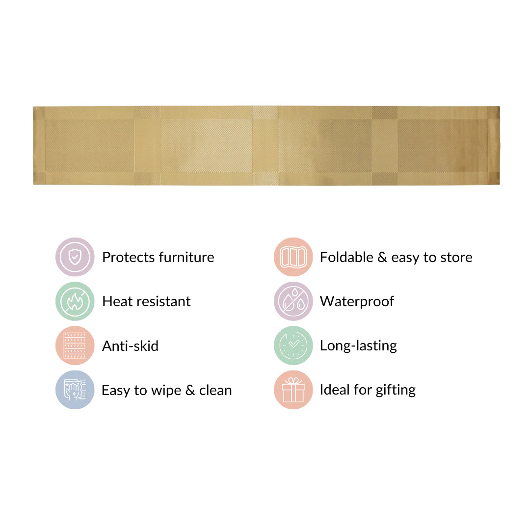 Gold Long Table Runner - Image 4