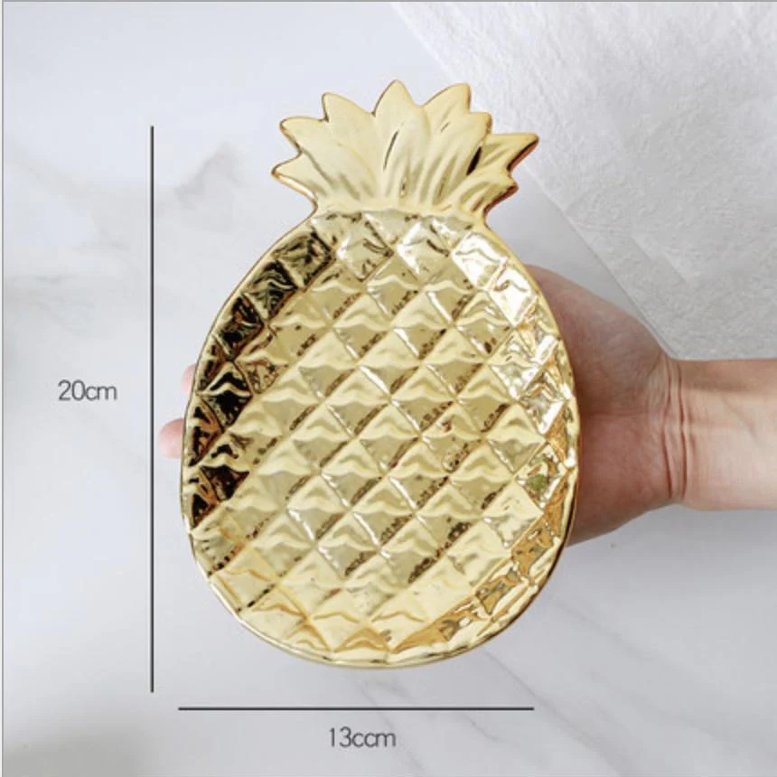 Gold Pineapple Plate - Image 3