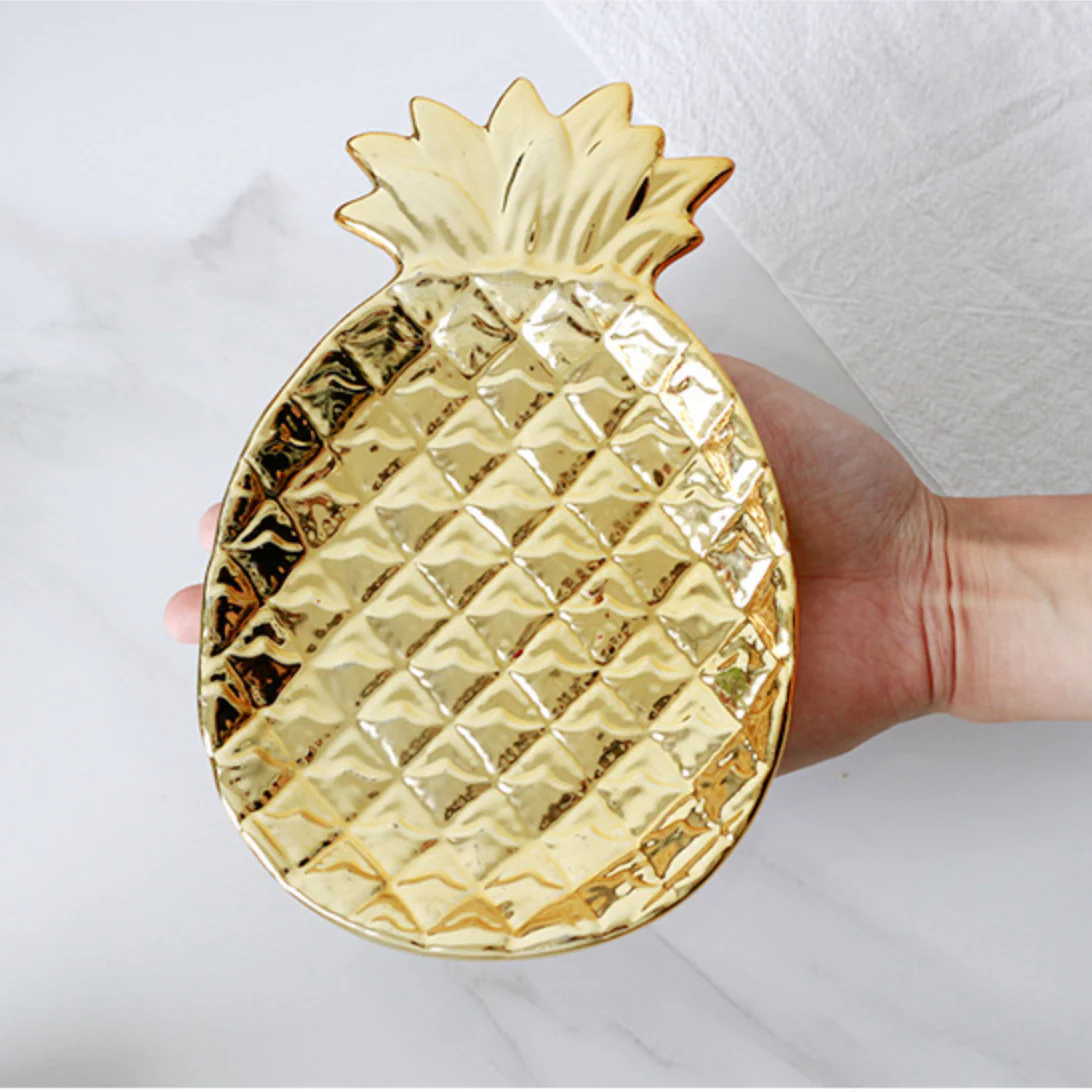 Gold Pineapple Plate - Image 4