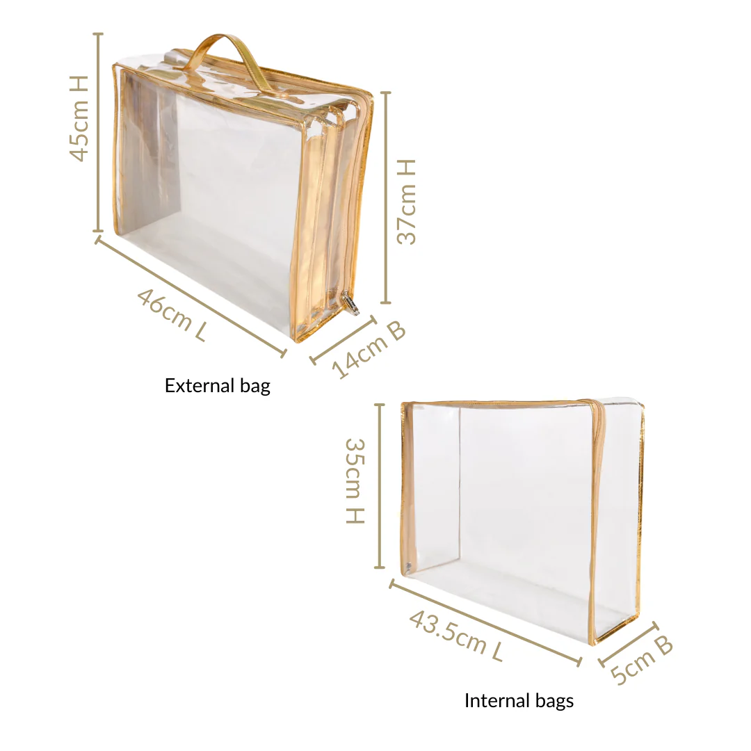 Gold Trousseau Storage Bags - Image 4