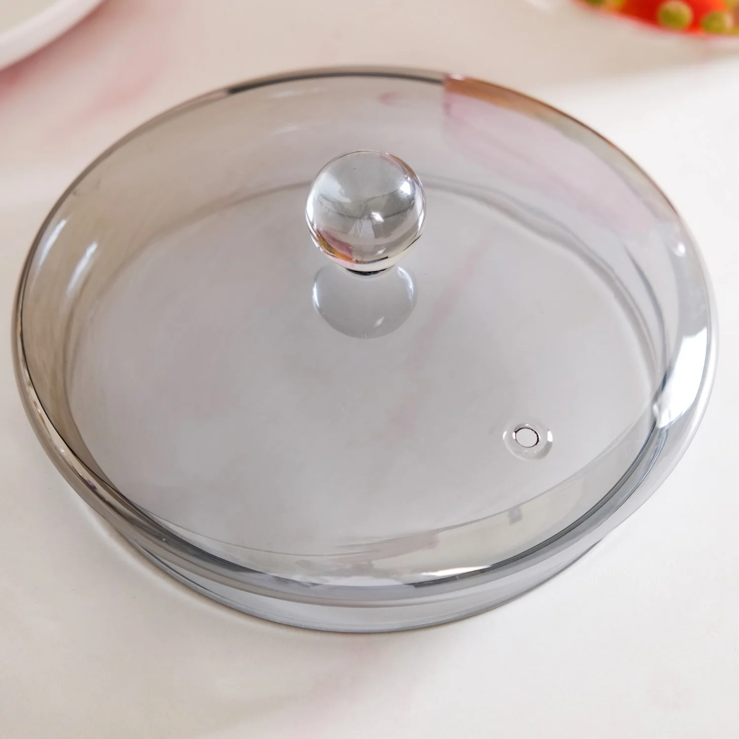 Grey Borosilicate Glass Cooking Pot With Reflective Lid 2L - Image 7