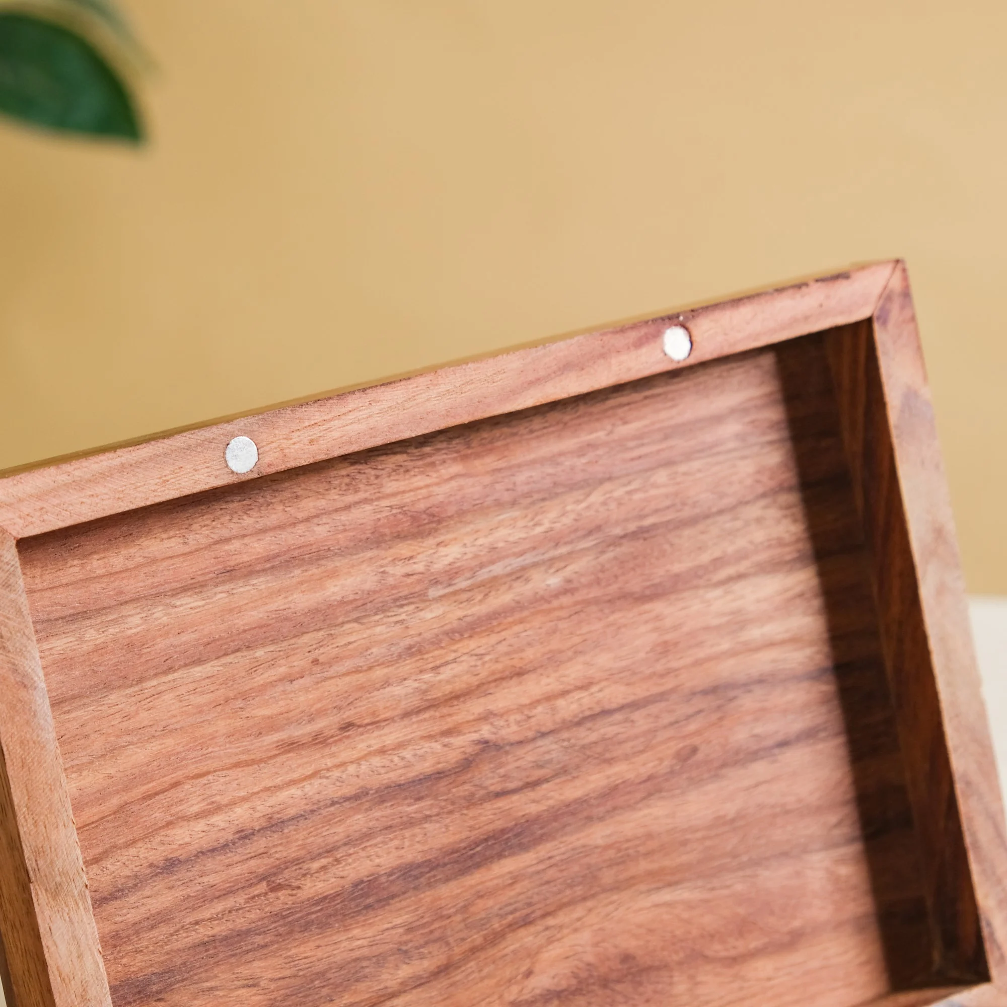 Handcrafted Wooden Box With Set Of 2 Playing Cards - Image 13