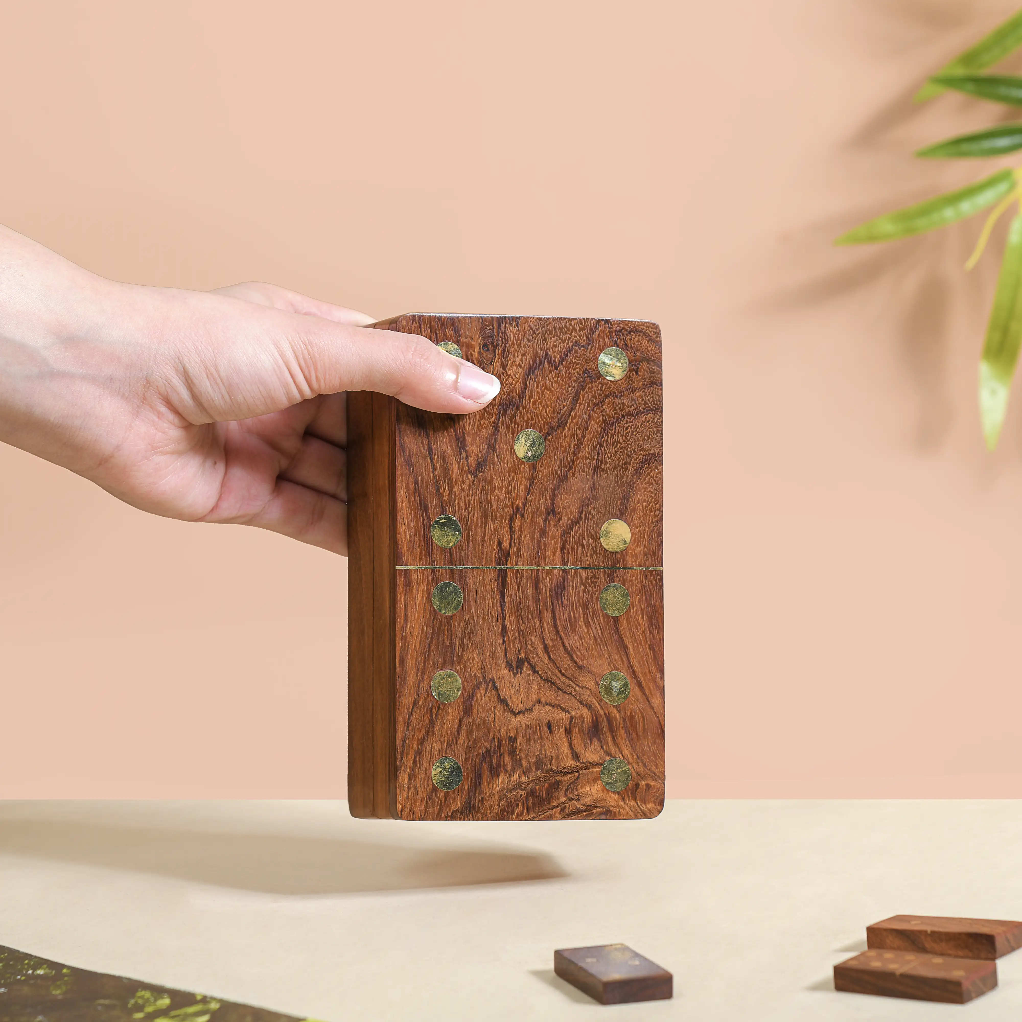 Handcrafted Wooden Dominos Game - Image 7