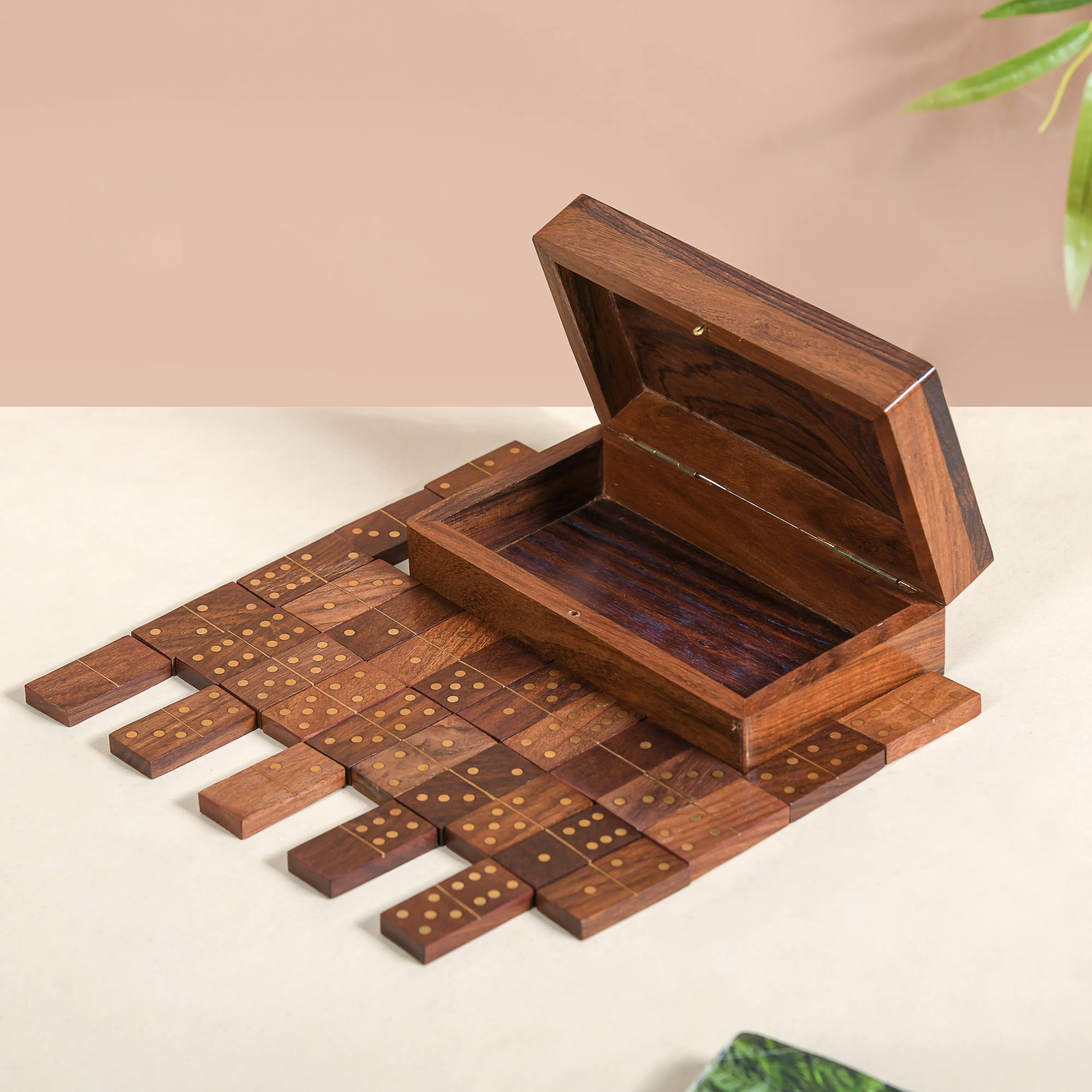 Handcrafted Wooden Dominos Game - Image 8