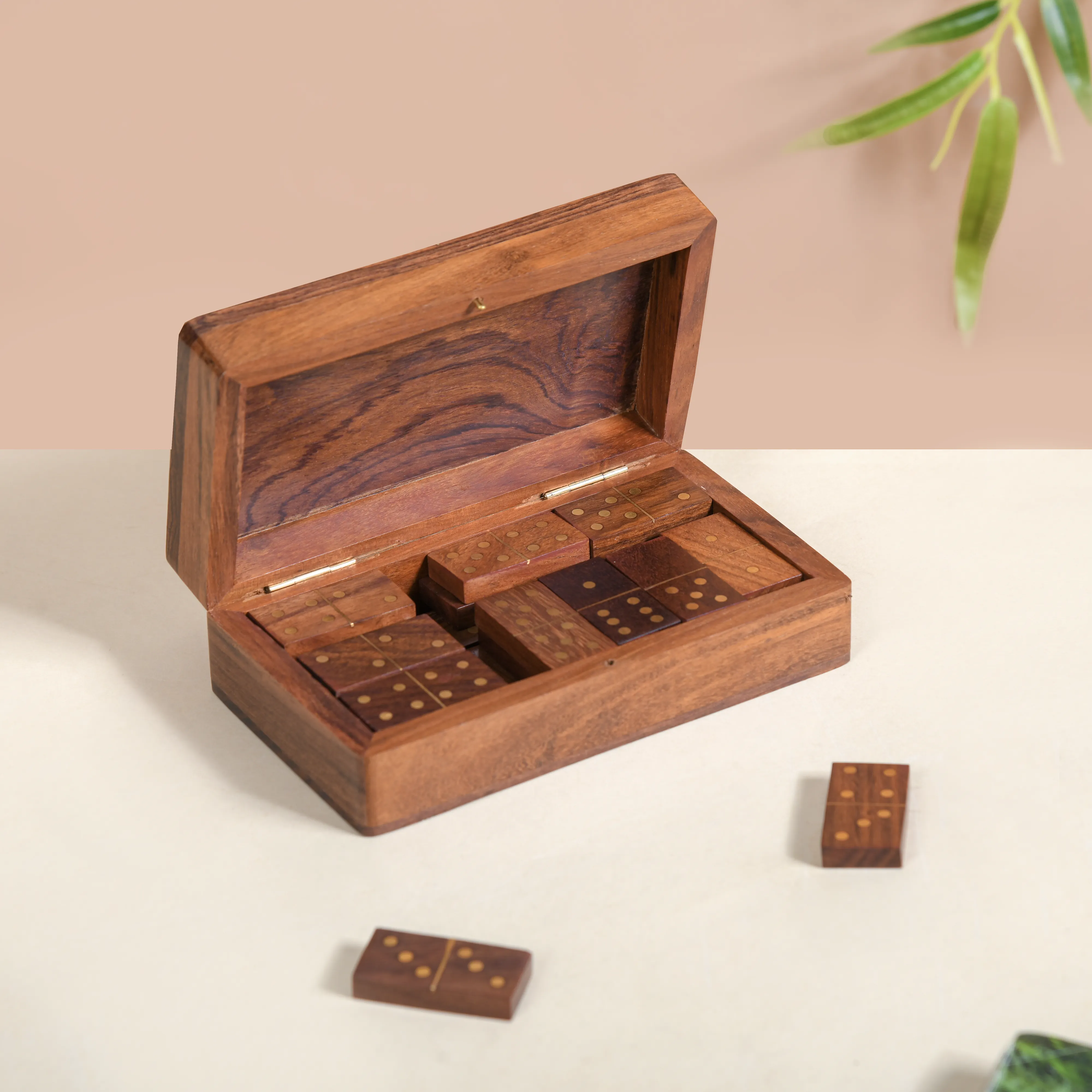 Handcrafted Wooden Dominos Game - Image 9