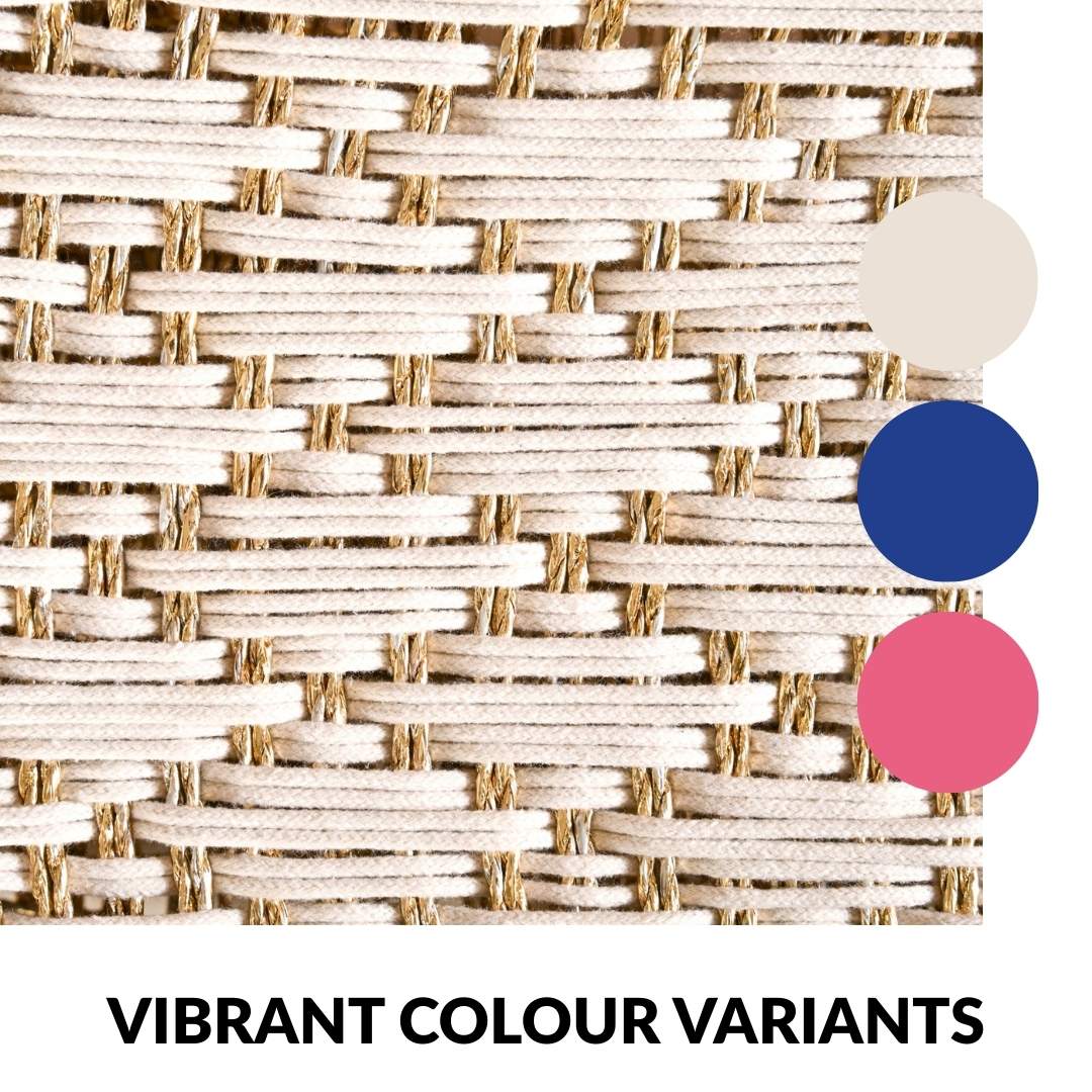 Handwoven Gift Basket White - Image 7