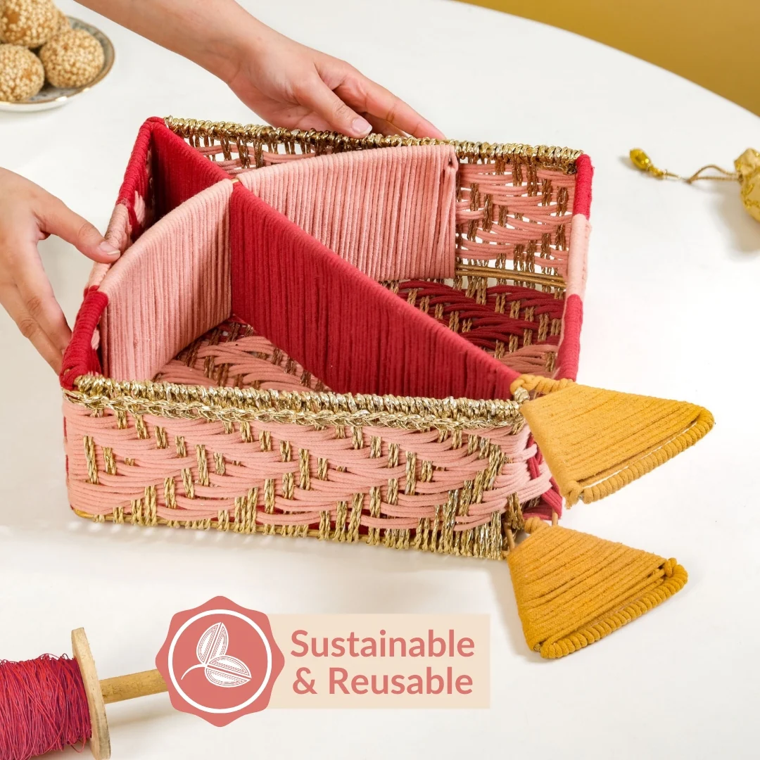 Handwoven Kite Basket - Image 3
